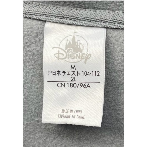 Disney Star Wars Mens Size Medium Full Zip Fleece Jacket- Embroidered Patch - Picture 4 of 5